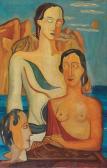STERIS Gerasimos 1895-1985,bathers on a homeric beach,Sotheby's GB 2004-12-14