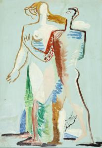 STERIS Gerasimos 1895-1985,Lovers,Bonhams GB 2013-11-26