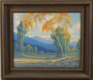STERLING Davis 1889-1971,Landscape,California Auctioneers US 2016-05-15