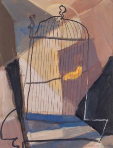 STERLING Marc 1895-1976,Canary in a cage,Desa Unicum PL 2023-11-14