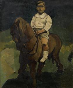 STERN,Child riding a pony,1931,Mallams GB 2018-03-07