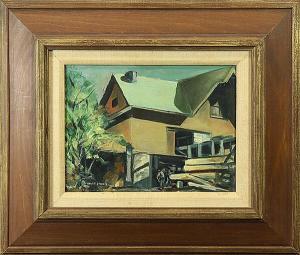 STERN Kurt 1907-1989,"Miller's Barn,Clars Auction Gallery US 2015-02-21