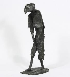 STERN Lev 1945,The Walking Man in a Hat,Clars Auction Gallery US 2015-01-18