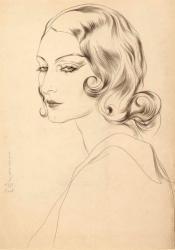 STERNBERG Nicolas 1901-1960,Femme en buste,1931,Neret-Minet FR 2018-06-22