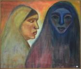 STERPIN Paul 1873-1952,Deux femmes mexicaines,Rops BE 2016-10-09
