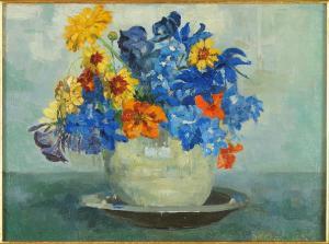 STERRE DE JONG Jacobus Frederik 1866-1920,Vase of Flowers,Susanin's US 2017-09-19