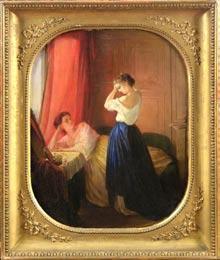 STERRER Franz 1818-1901,“Femmes à leur toilette”,1868,Chenu-Scrive FR 2006-10-08