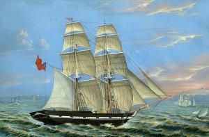 stetlin,Brigg Rebecca of Whitby, commanded by Capt. Matthew Storm,1853,Bonhams GB 2008-03-20