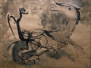 STETTNER Uri 1935-1999,Galloping Horse,1959,Montefiore IL 2022-05-24