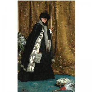 STEVENS Alfred Emile Léopold 1823-1906,LA VISITE MATINALE,1900,Sotheby's GB 2008-05-30