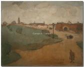 STEVENS Walter 1887-1967,Les renforcements à Anvers,Campo & Campo BE 2017-09-02