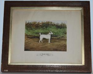 STEVENSON A 1800-1800,Lady, A Jack Russell Terrier,1898,Bamfords Auctioneers and Valuers 2019-02-20