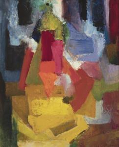 STEVENSON Beulah 1895-1965,Untitled,1948,Santa Fe Art Auction US 2021-05-29