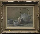 STEVENSON Charles MATTHEW 1885-1968,White Fairy with Tea Pot,1960,Clars Auction Gallery 2013-06-15