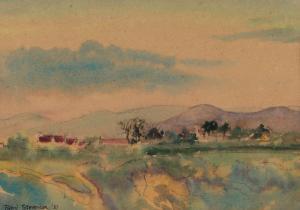 STEVENSON Patric 1909-1983,NEAR KILKEEL, EVENING,1951,Ross's Auctioneers and values IE 2024-03-20