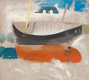 STEVENSON PAUL 1976,Painted Boat, Tréboul,1985,Bonhams GB 2023-11-29