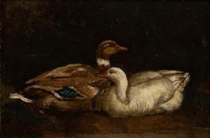 STEVENSON William Grant 1849-1919,Rest, Study of ducks,Rosebery's GB 2022-03-22