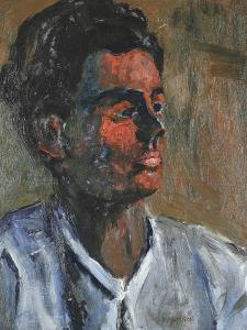 STEVENSON William Lewy Leroy 1905-1966,Self Portrait,Levis CA 2024-04-21