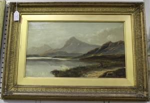 Steward H,Highland Landscape with Loch and Mountains,1923,Tooveys Auction GB 2018-10-31