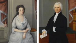 STEWARD Joseph 1753-1822,AMERICAN COL. JOHN CHESTER AND ELIZABETH HUNTINGTO,Sotheby's GB 2017-01-20