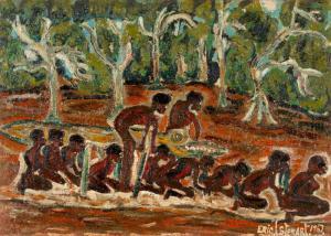 STEWART Eric L. 1903-1970,SNAKE CEREMONY,1967,GFL Fine art AU 2023-04-27