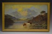 STEWART Germiston,Highland Cattle at the Loch,Bamfords Auctioneers and Valuers GB 2016-07-20