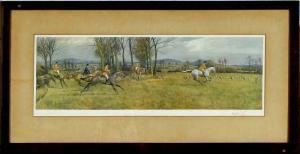 STEWART J.A. 1800-1800,Fox hunting,Twents Veilinghuis NL 2013-10-18