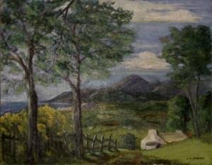 STEWART J.A 1800-1800,Irish Cottage By The Coast,Gormleys Art Auctions GB 2013-10-08