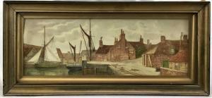 STEWART James Lawson 1829-1911,a boatyard,Reeman Dansie GB 2023-08-28