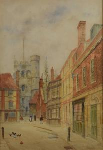 STEWART L 1900-1900,Town scene,Ewbank Auctions GB 2018-03-22