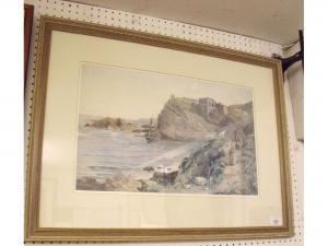 STEWART Oswald 1820-1885,Findlater Castle,Smiths of Newent Auctioneers GB 2016-11-11