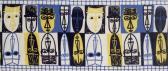 STEWART Robert 1924-1995,Masks,1954,Mallams GB 2017-05-25