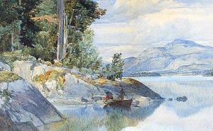 Stewart William,A QUIET NOOK ON LOCH LOMOND,Ross's Auctioneers and values IE 2020-01-29