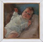 STEYN Wim 1914-1980,Baby portrait,Twents Veilinghuis NL 2019-06-28