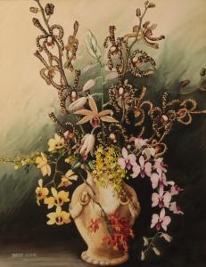 STEYNING EVERARD Barbara Mary 1910-1990,Still life study of exotic flowers in a cla,1950,Duke & Son 2020-03-19
