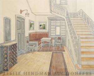 STIBBE Wilhelm,Room Interior,Hindman US 2010-06-16