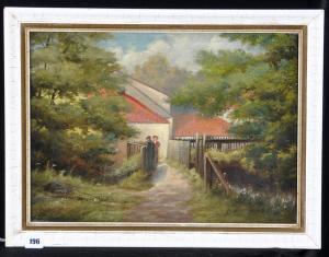STICKS William 1800-1900,Peggy's Mill  Cramond,Anderson & Garland GB 2017-05-16