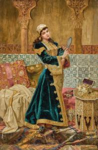 STIEPEVICH Vincent G 1841-1910,The Odalisque,Sotheby's GB 2023-10-24