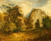 STIFTER Adalbert 1806-1868,Mountain Landscape with Lake,Van Ham DE 2022-05-19