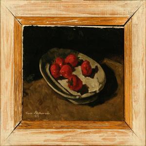 STIKVOORT Koos,Strawberries in a white bowl,1967,Bruun Rasmussen DK 2009-06-22