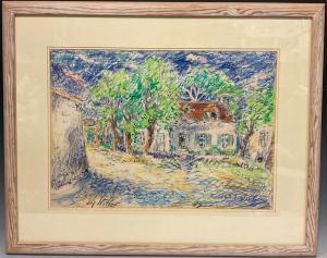 STILLER Vic 1902-1974,French Cottage,Bamfords Auctioneers and Valuers GB 2023-08-09