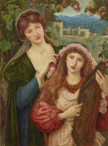 STILLMAN Marie 1844-1927,The Childhood of Saint Cecily,Christie's GB 2023-07-13