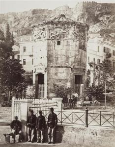 STILLMAN William James 1828-1901,Temple des Vents Athènes,1875,Tajan FR 2014-11-14