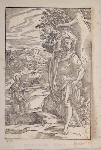 STIMMER Tobias 1539-1584,Johannes der Täufer, den anwesenden Christus als L,Leipzig DE 2016-07-02