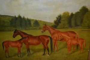 STIRLING BROWN A.E.D.G,Portrait studies of horses,1911,Lawrences of Bletchingley 2017-01-31
