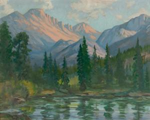 STIRLING David 1887-1971,Mountain Landscape,Skinner US 2022-08-02