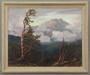 STIRLING David 1887-1971,Timberline Evening,Dallas Auction US 2015-04-01