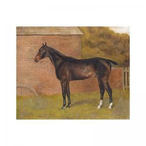STIRLING Glen 1900-1900,HORSES BY GATE,Sotheby's GB 2002-11-06