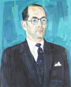 STITT Charles 1900-1900,Portrait of John Birch,1964,Woolley & Wallis GB 2012-09-19