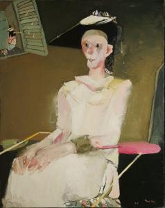 STOÏTCHEV Emile 1935,Femme à la fenêtre,1986,Art Valorem FR 2022-06-22
